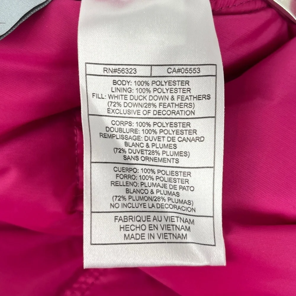 Nike Therma-FIT Puffer Vest Magenta/Light Pink Reversible Women’s Size Medium - Picture 11 of 16